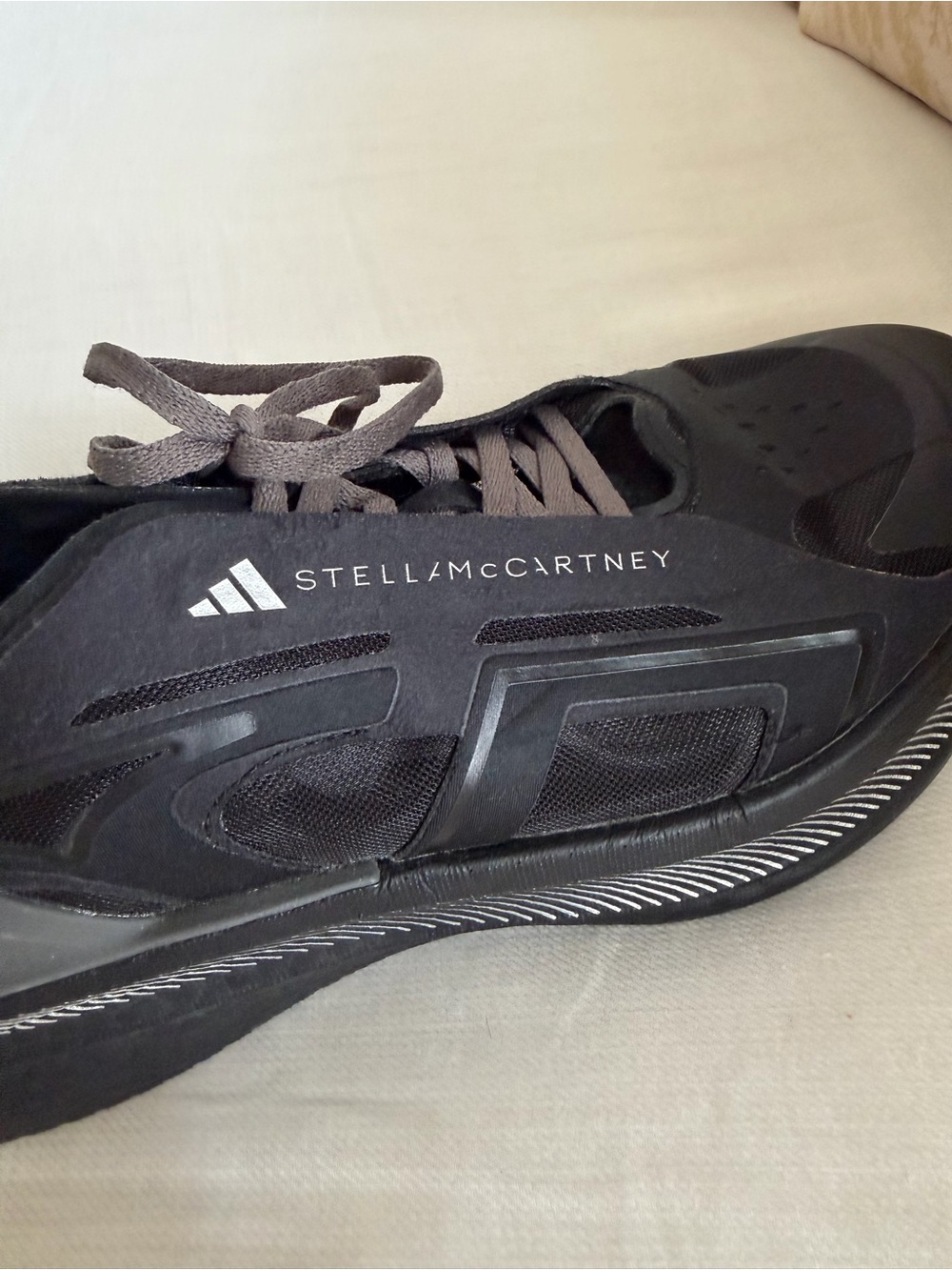 Adidas by Stella McCartney Black and Gray Women's Sneakers